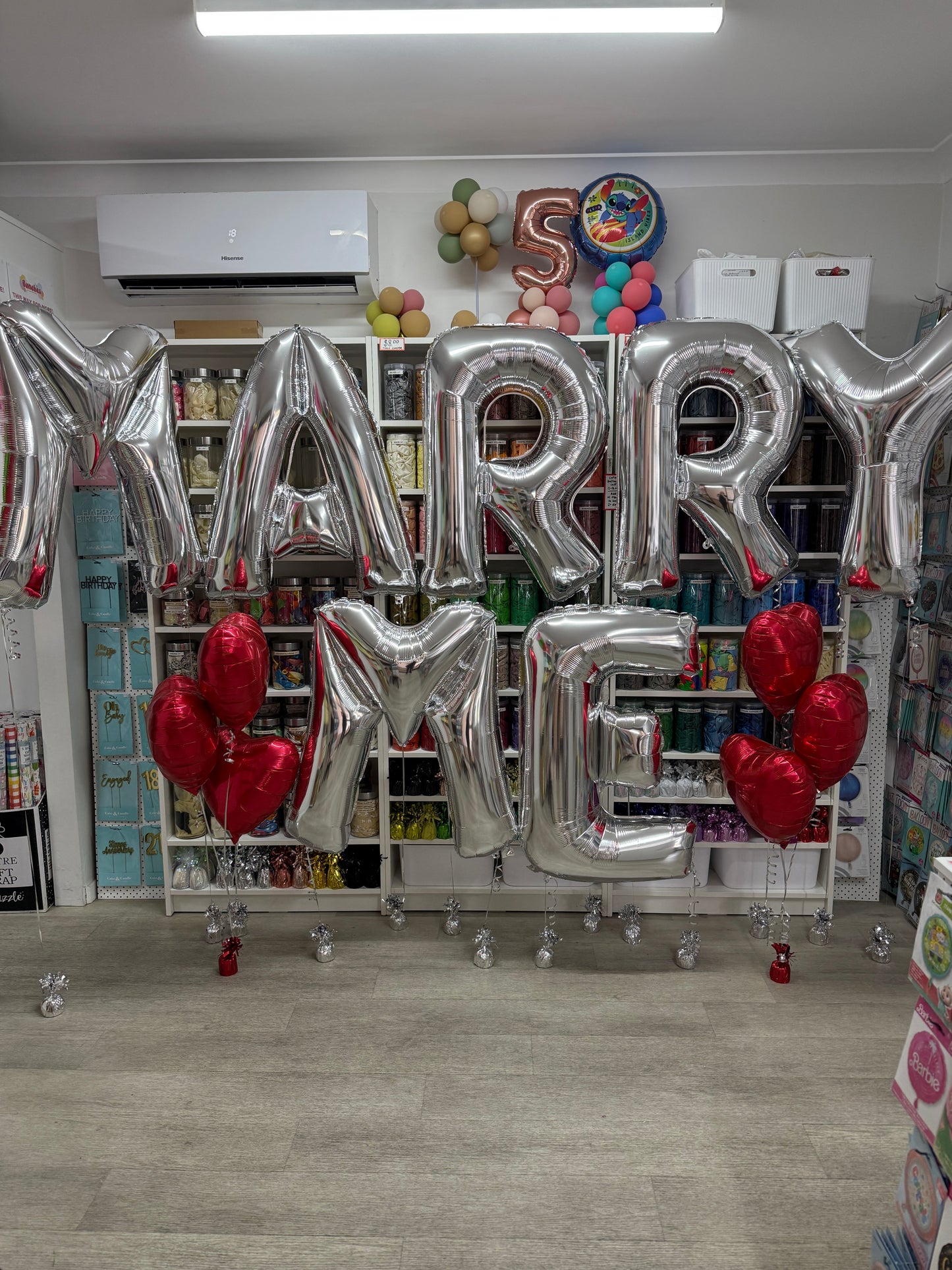 Jumbo Foil Letter Balloons