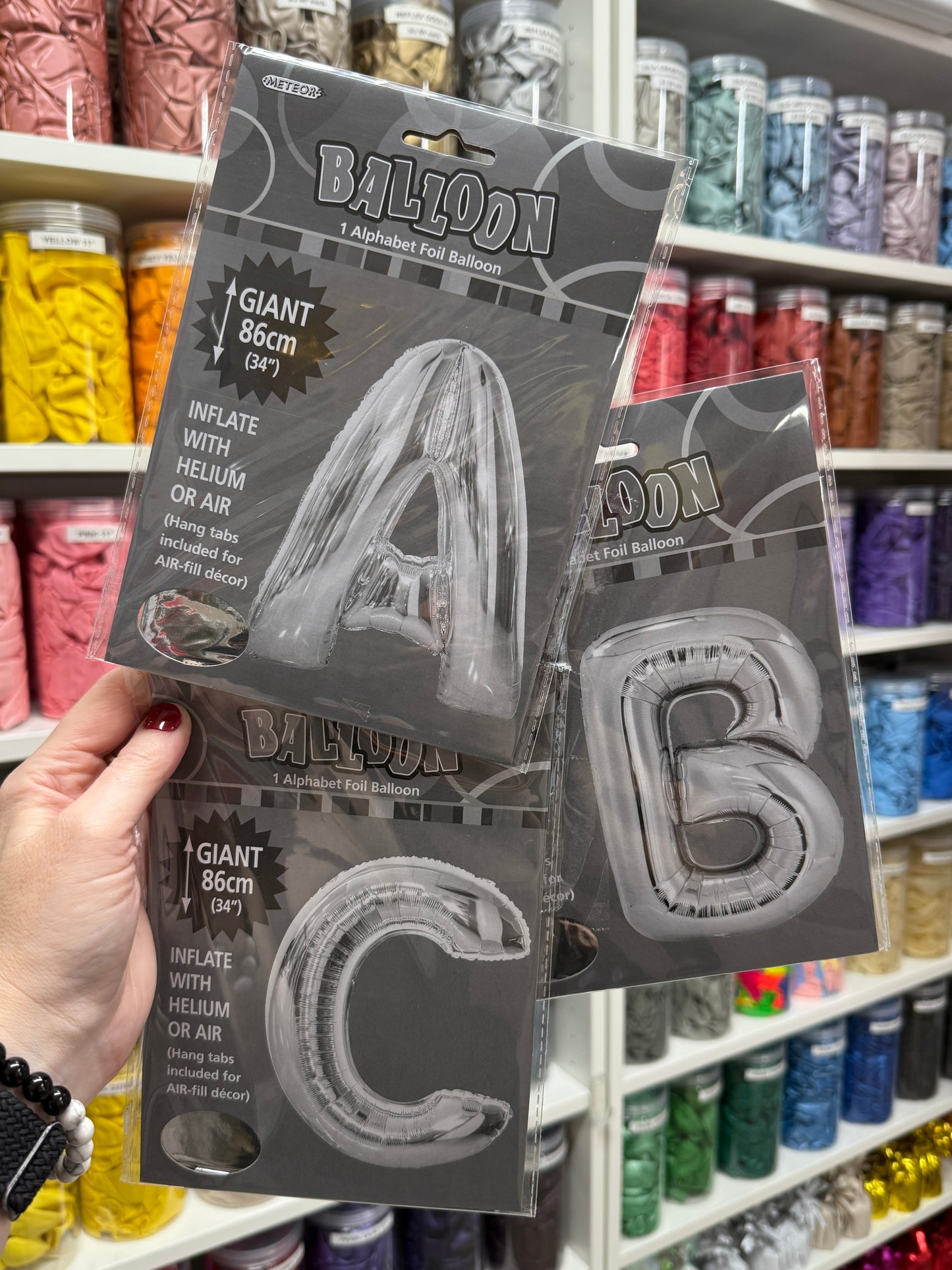 Jumbo Foil Letter Balloons