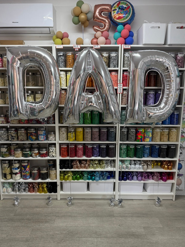 Jumbo Foil Letter Balloons