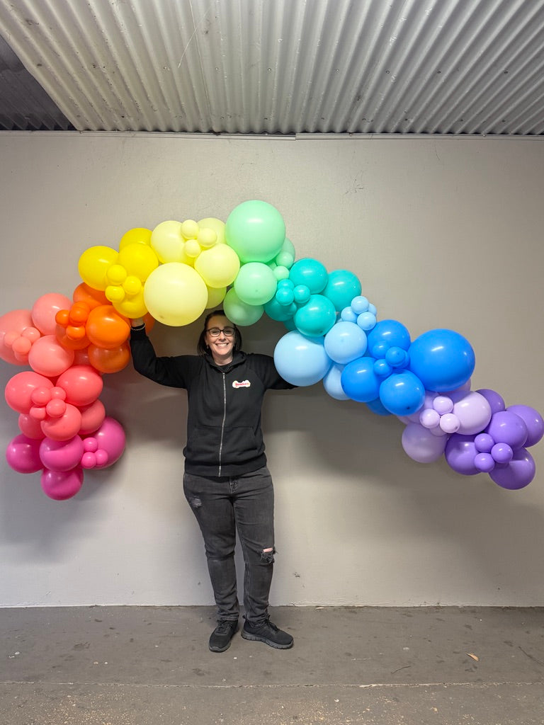 Grab 'n' Go Garland *FUCHSIA, PINK & ORANGE WITH REFLEX GOLD FLOWERS*