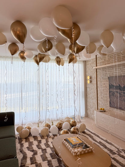 Air Filled Floor Balloons