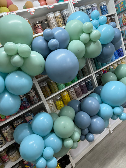 Grab 'n' Go Garland *SEA GLASS, GREEN TEA & PASTEL DUSK BLUE*