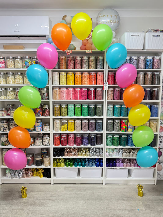 Helium Balloon Arch