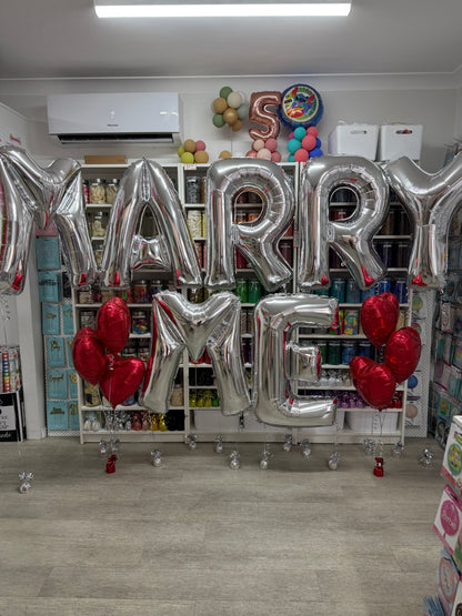 Jumbo Foil Letter Balloons