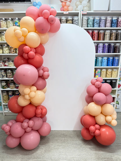 Wooden Arch Board Backdrop