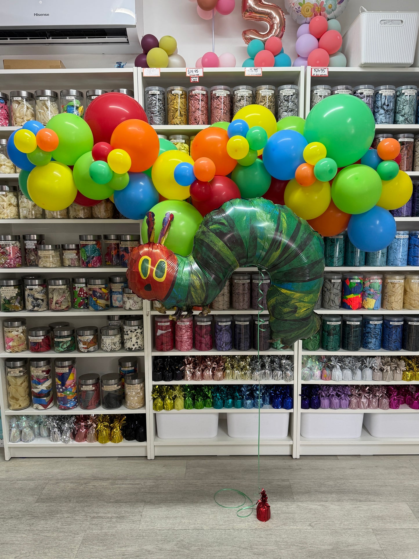 Grab 'n' Go Garland *VERY HUNGRY CATERPILLAR INSPIRED*