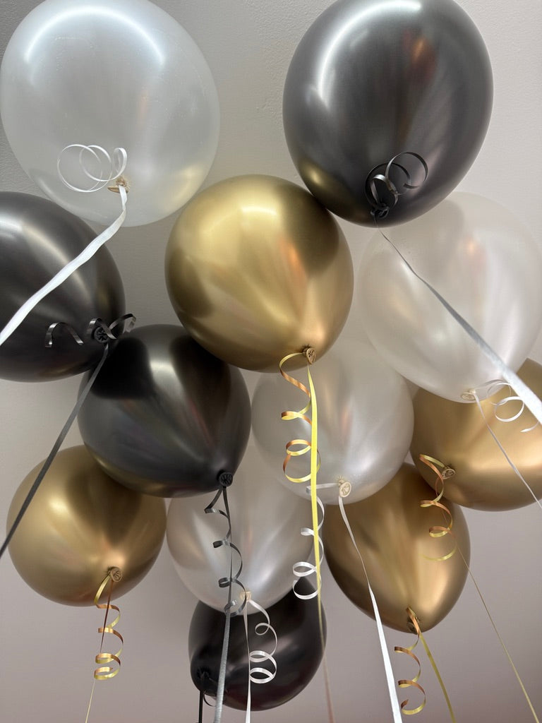 Single 11" Latex Helium Balloons