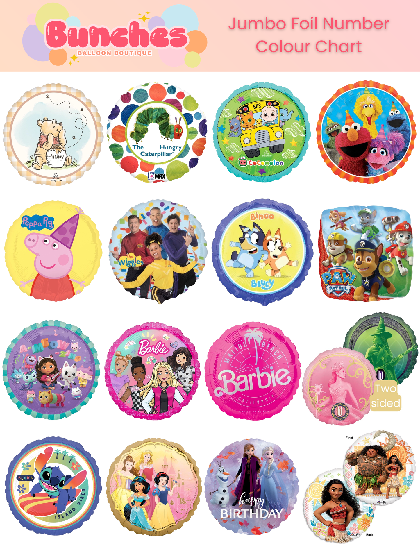Jumbo Number Licensed Character Stack DELUXE