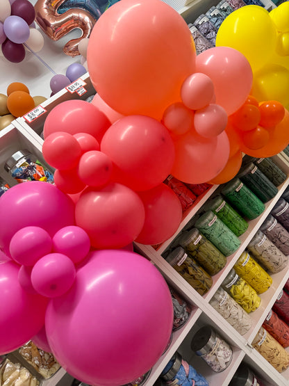 Grab 'n' Go Garland * WARM TONES RAINBOW OMBRE *