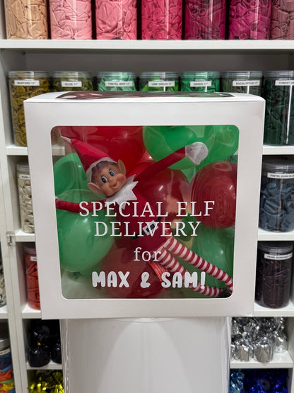 * ELF ARRIVAL BALLOONS - Gift Box of Fun!