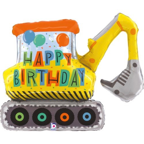 Jumbo Number, Jumbo Shape Foil and 3 Latex Bouquet