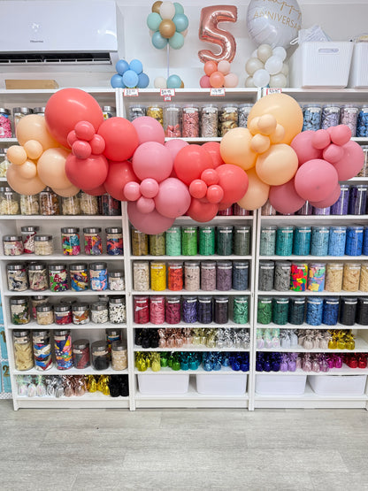 Grab 'n' Go Garland * PASTEL PEACH, ALOHA & ROSEWOOD *