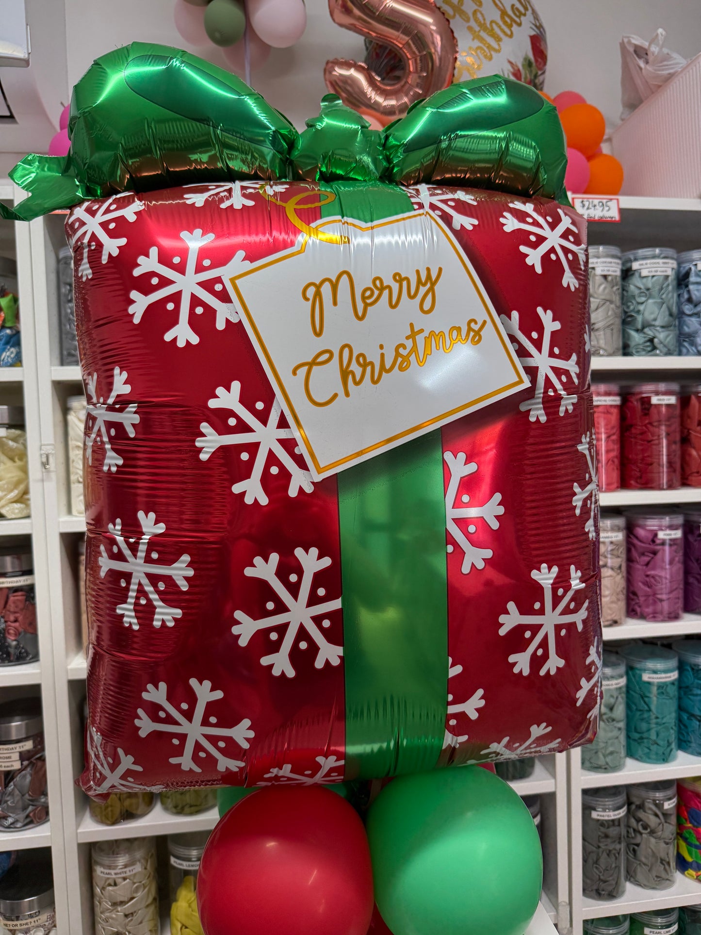 * ELF ARRIVAL BALLOONS - Gift Box of Fun!