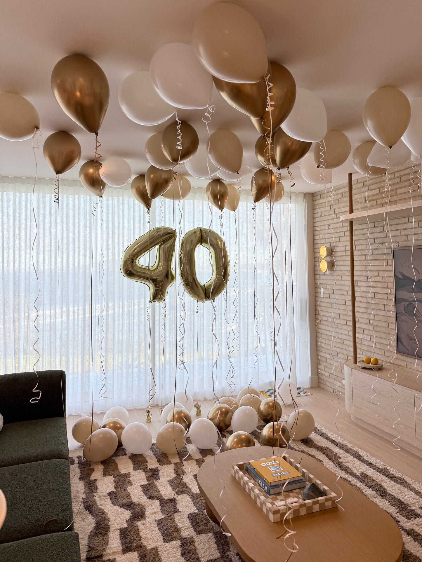 Air Filled Floor Balloons