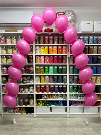 Helium Balloon Arch