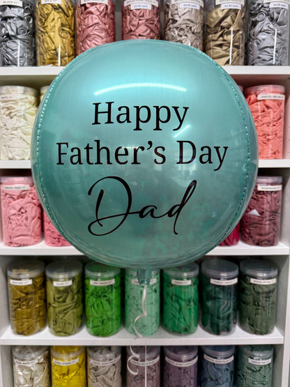 FATHER'S DAY Personalised Helium Orb