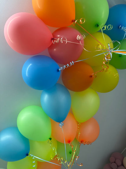 Single 11" Latex Helium Balloons