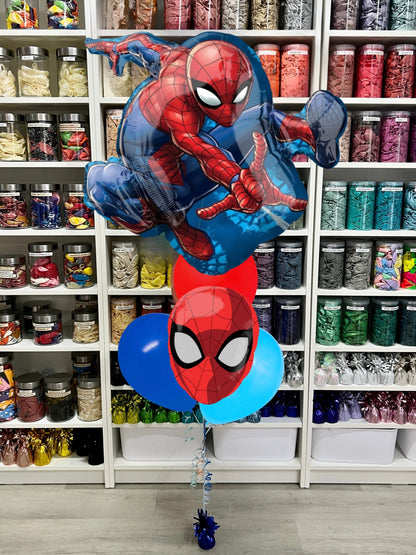 Spiderman Balloon Bouquet