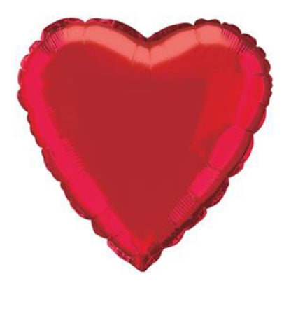 Foil Heart Balloon 18"