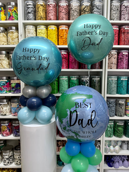 FATHER'S DAY Personalised Orb Column